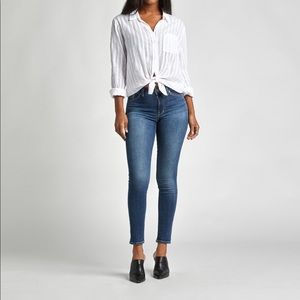 Silver Jeans Bleecker Mid-Rise Jegging Jeans VGUC